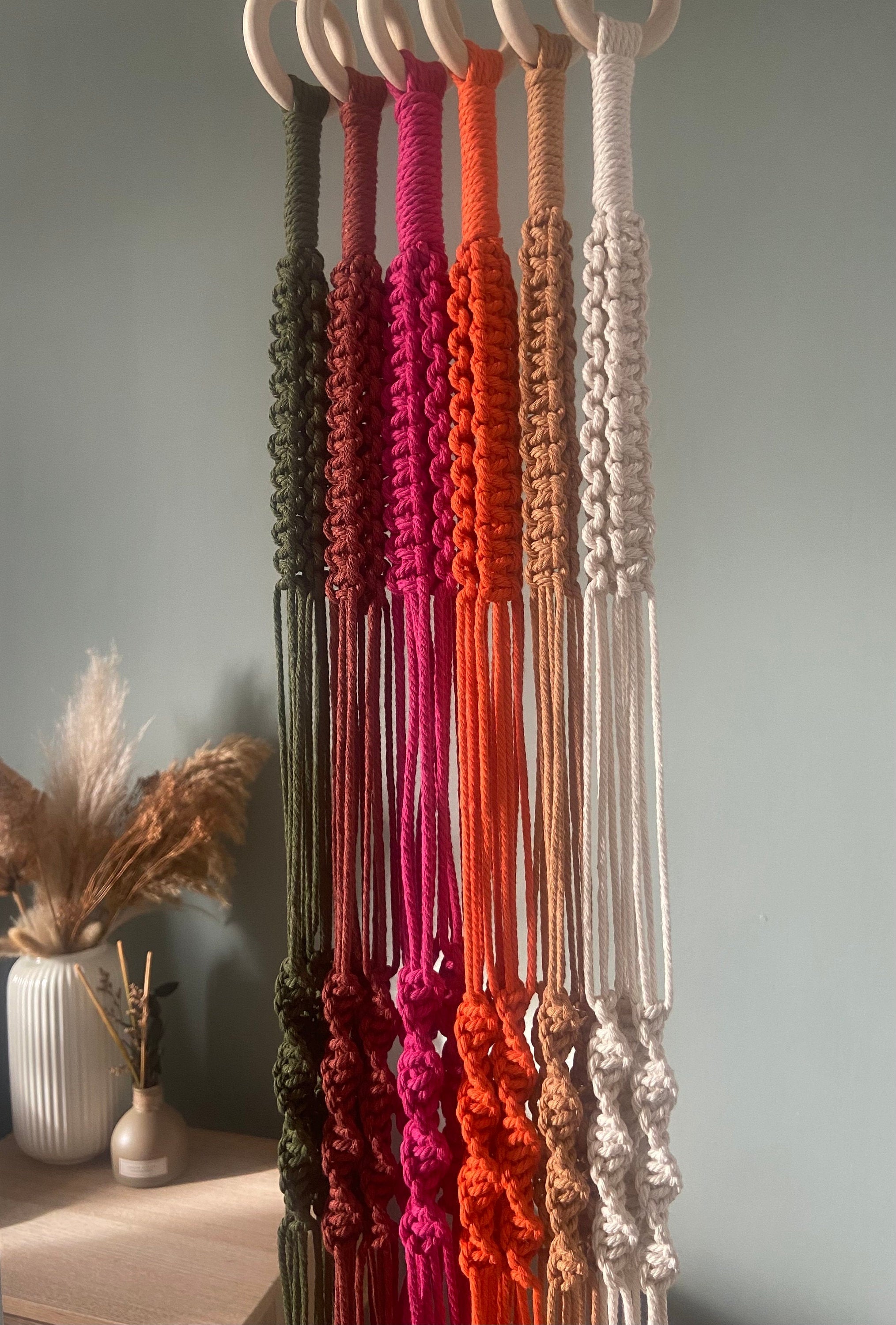 Macrame Plant Hanger 35"