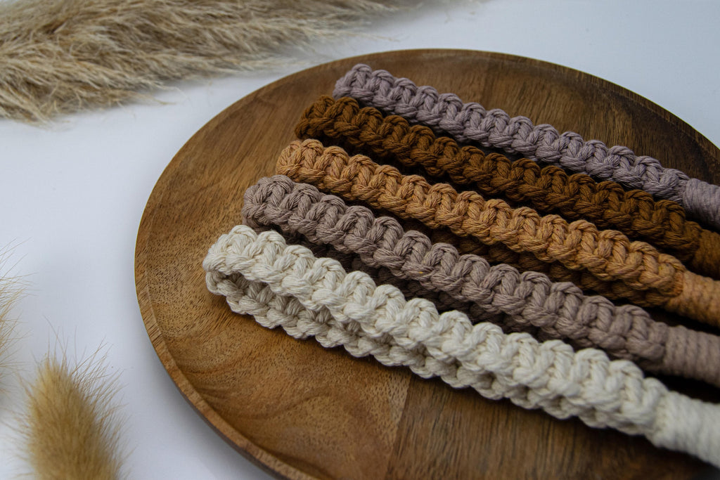 Macrame Wristlet Keychain