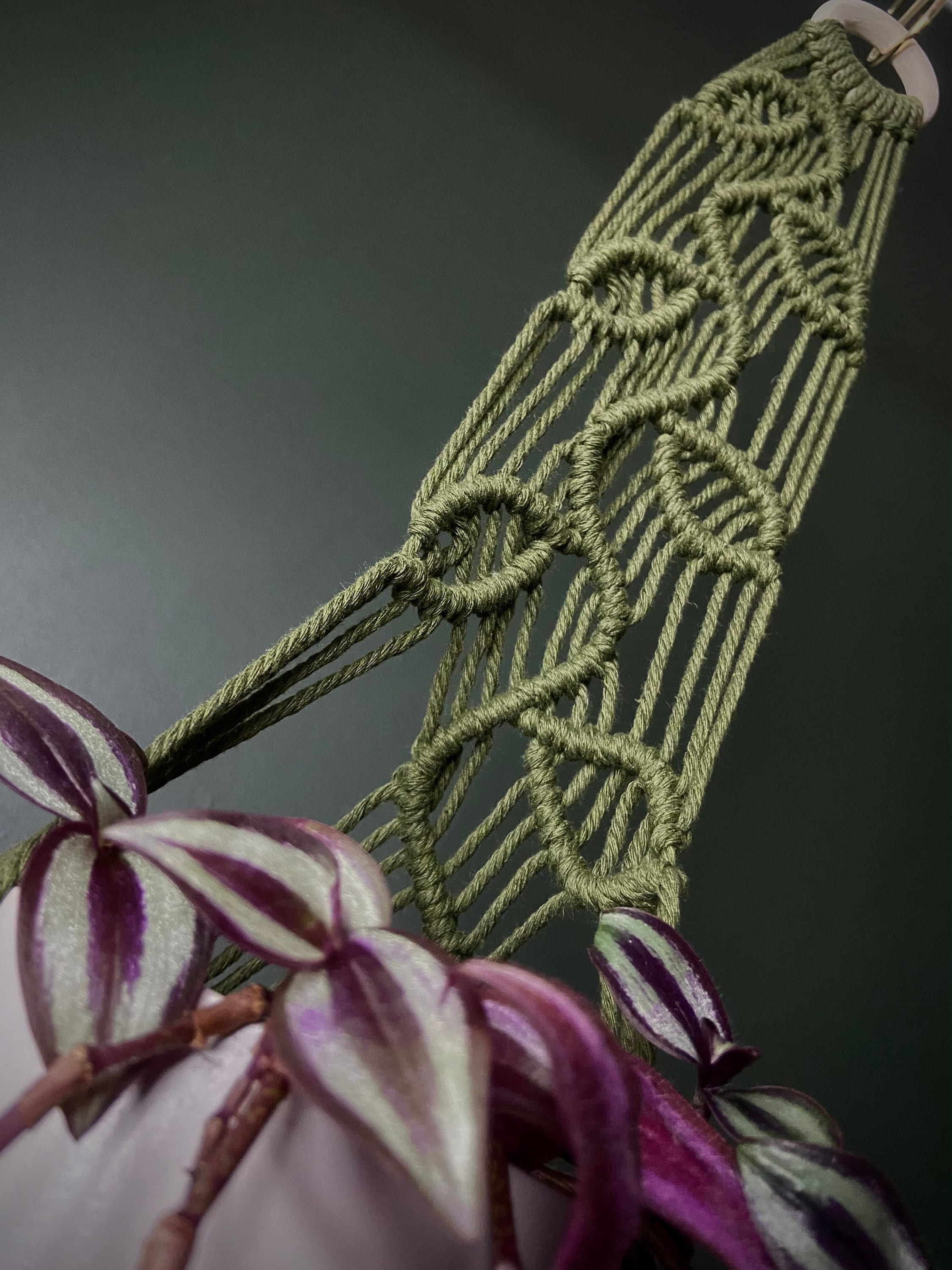 Macrame Vines Plant Hanger 35”