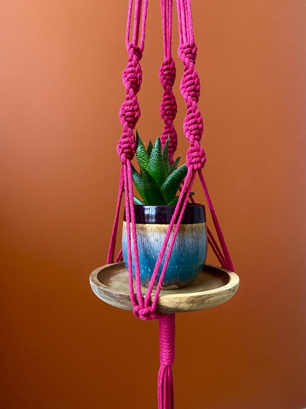 Macrame Plant Hanger 35"